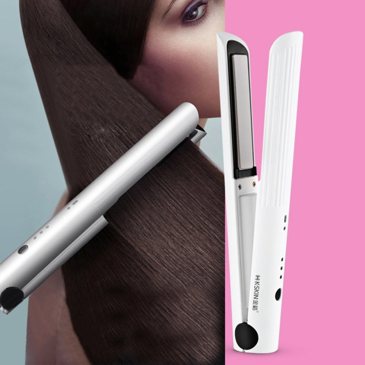 K-SKIN Piastra per capelli ricaricabile portatile Bigodino Strumento per lo styling in ferro ceramico Temperatura regolabile senza fili Calore veloce K-SKIN Piastra per capelli ricaricabile portatile Bigodino Strumento per lo styling in ferro ceramico Temperatura regolabile senza fili Calore veloce